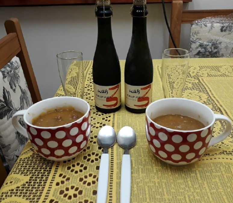 Caldo de baroa picante