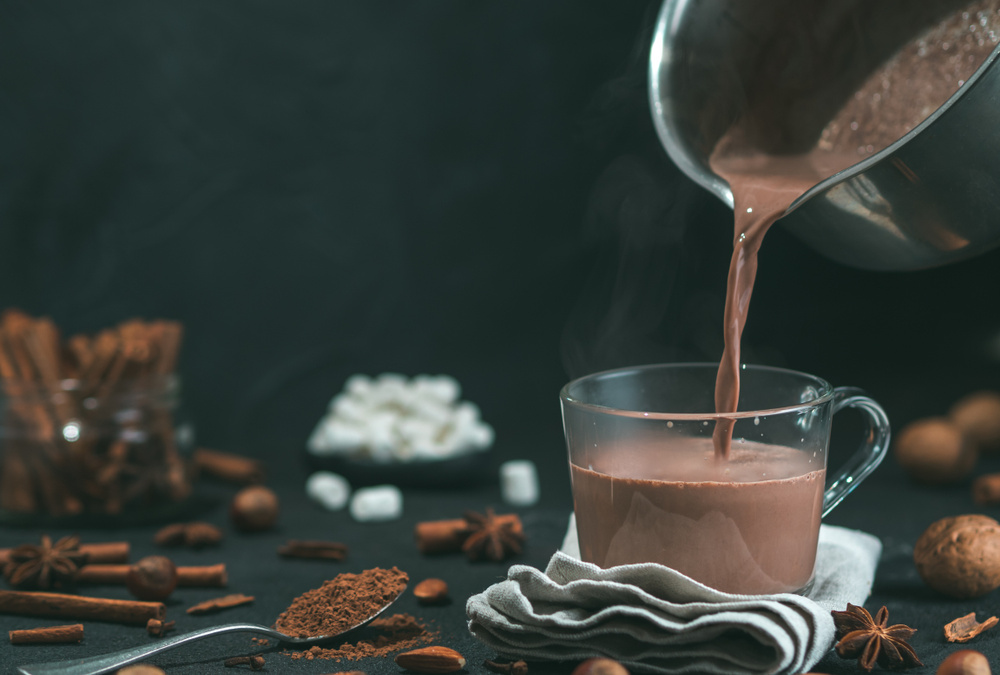 Chocolate quente simples