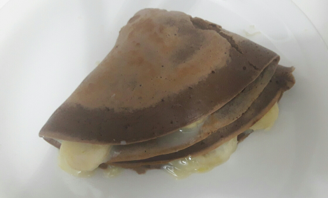 Panqueca de chocolate