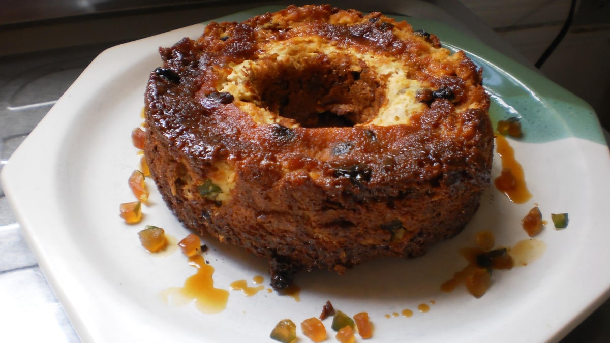 Pudim de panetone