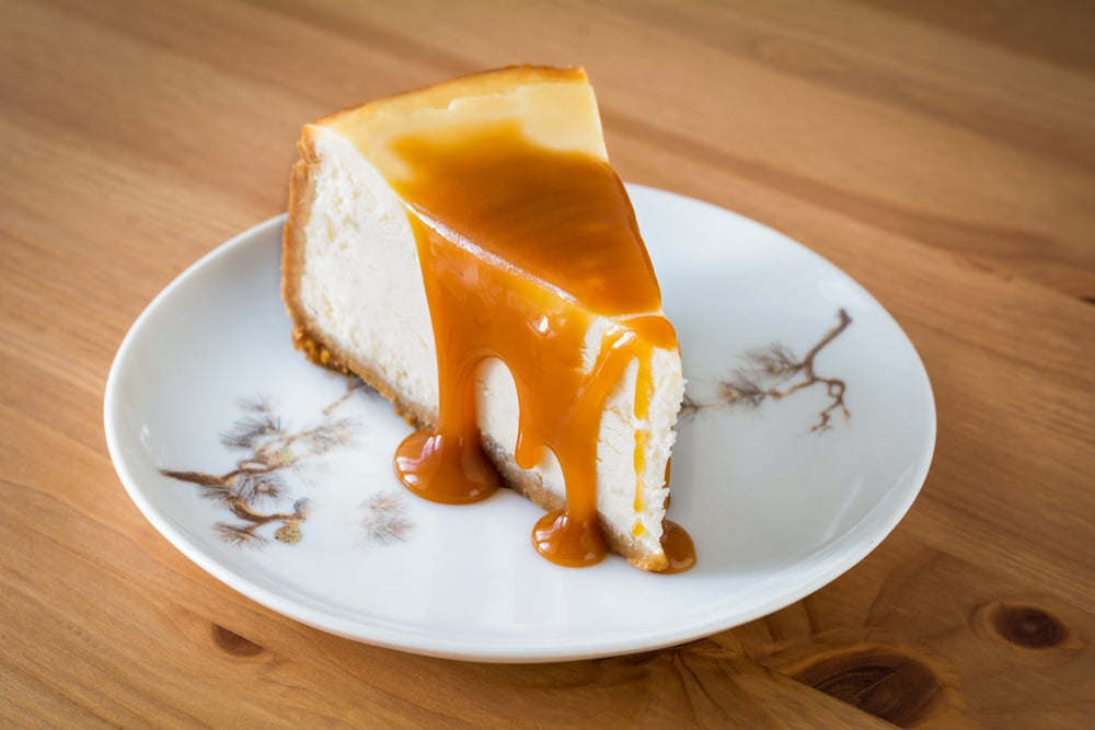 Cheesecake de doce de leite