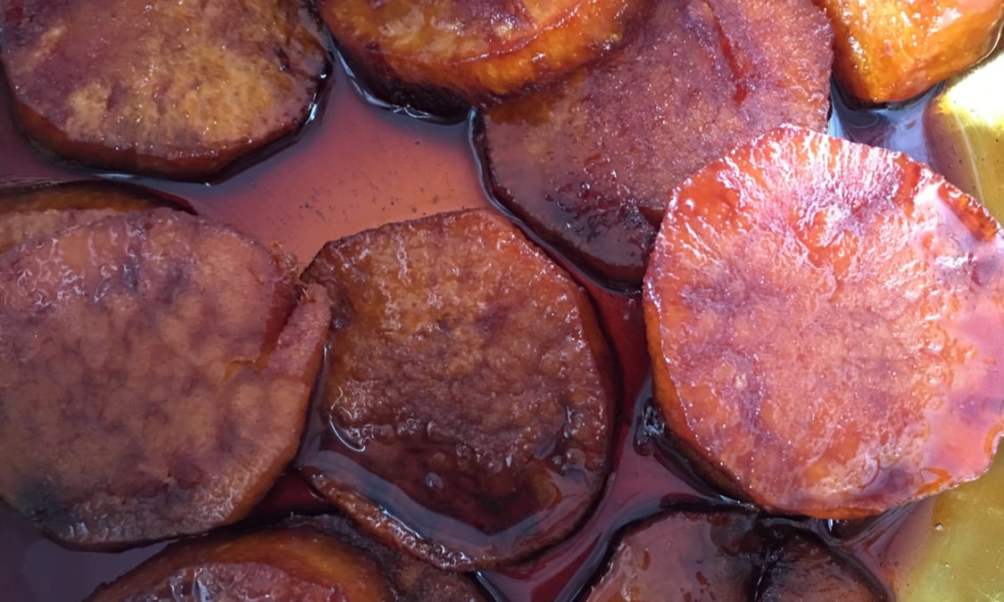 Batata Doce Caramelada