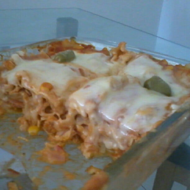 Lasanha de frango para iniciantes