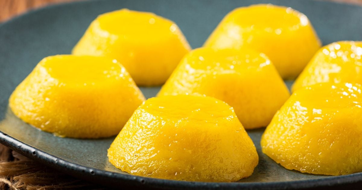 Quindim na airfryer