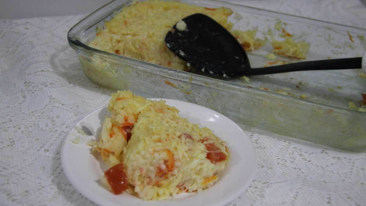 Arroz cremoso (de forno)