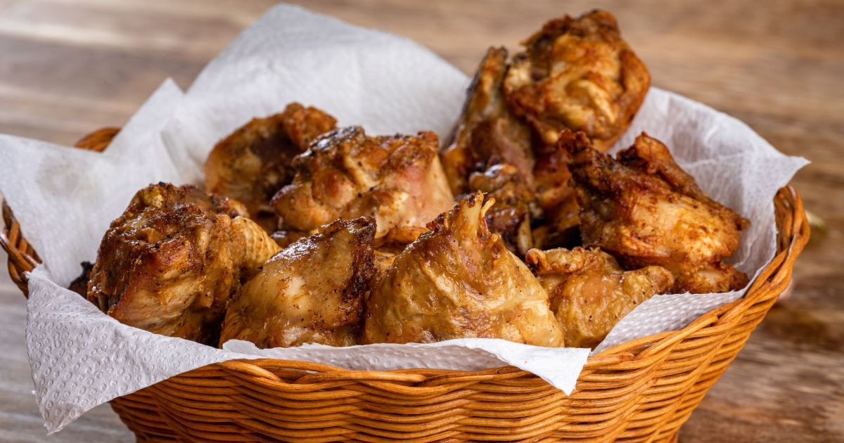 Frango a passarinho crocante na airfryer