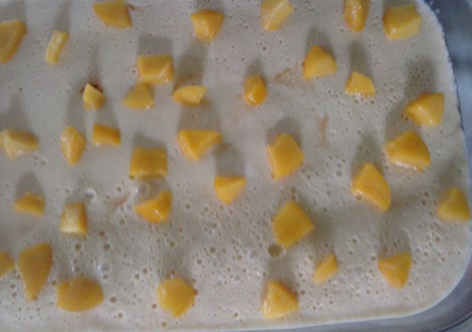 Mousse de pêssego