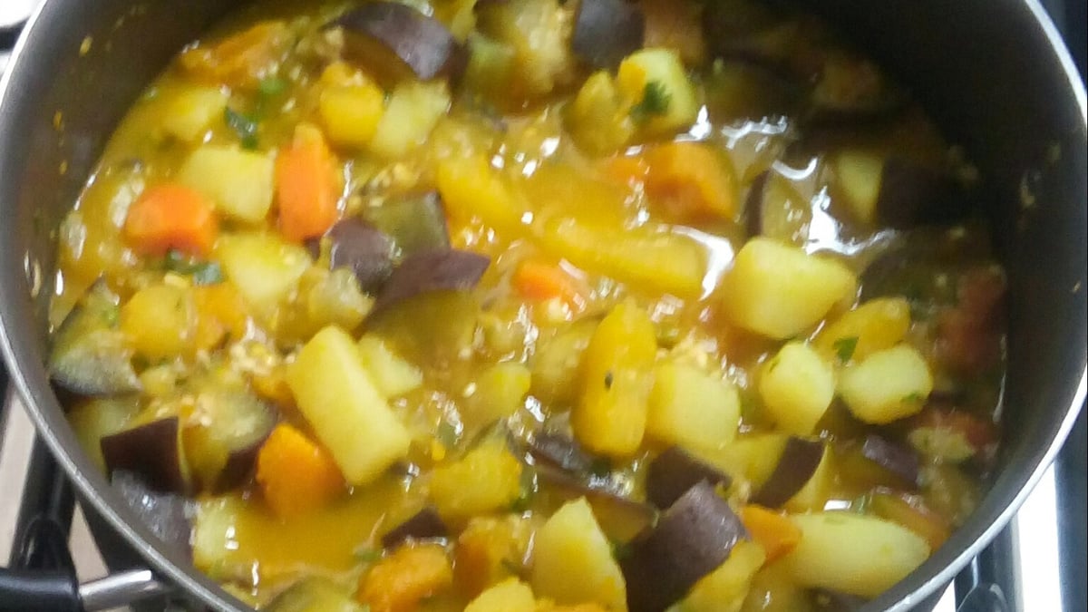 Refogado de legumes