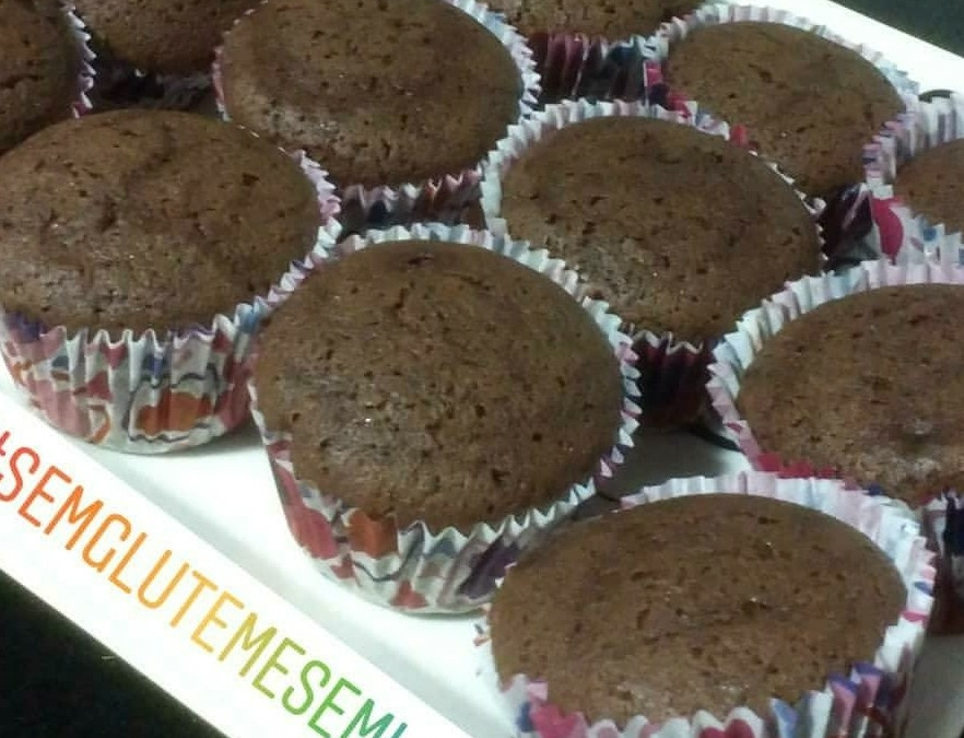 Bolo de chocolate sem glúten
