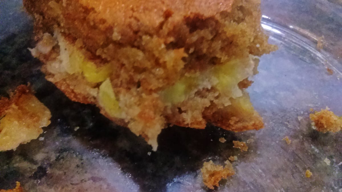 Bolo de banana integral sem lactose