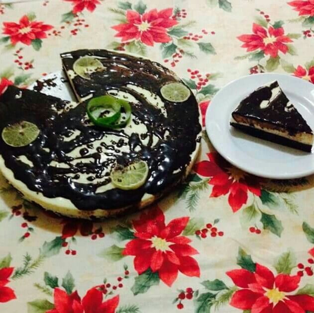 Bolo petit gateau de limão
