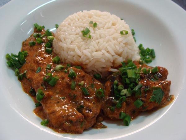 Carne com Páprica