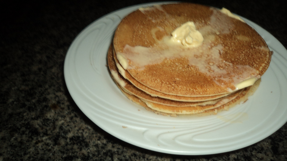 Panqueca sem glúten e sem lactose