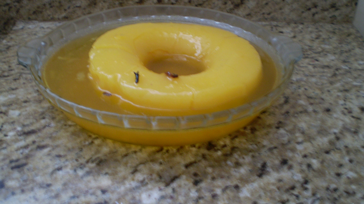Pudim de laranja