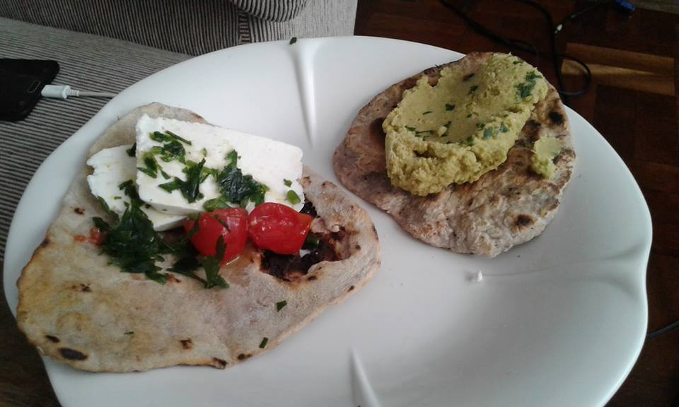 Pão indiano chapati