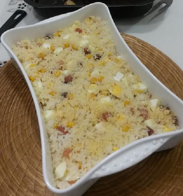 Arroz de forno da Erika