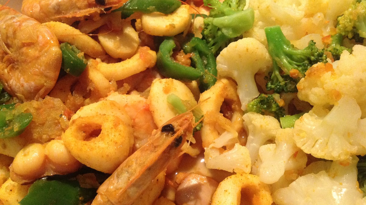 Mariscada simples e rápida