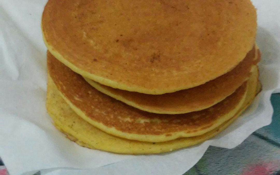 Panquecas de fubá
