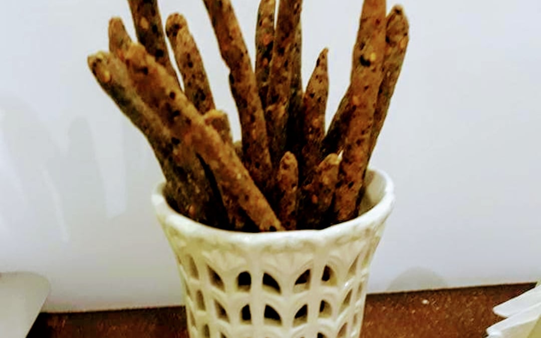 Palito de fibra crocante