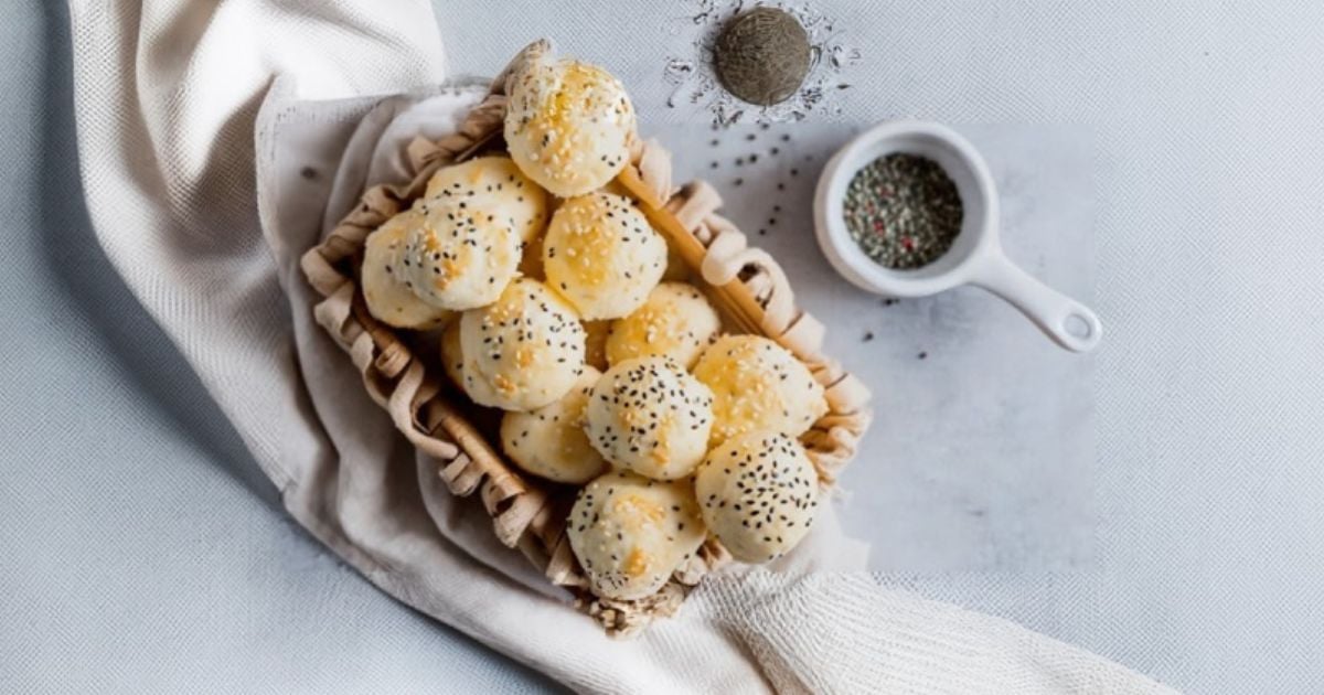 Pão de queijo vegano
