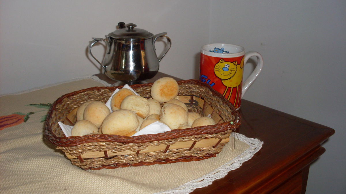 Pão de queijo tradicional