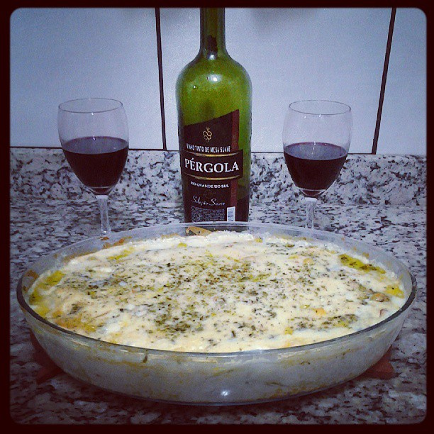 Lasanha de abobrinha light