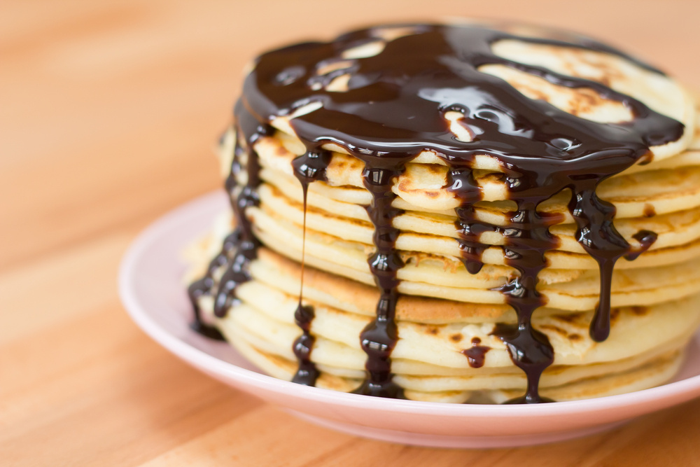 Panqueca de chocolate