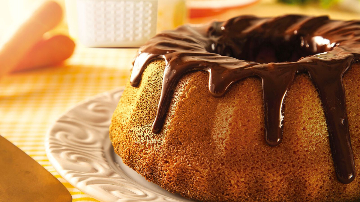 Bolo de cenoura