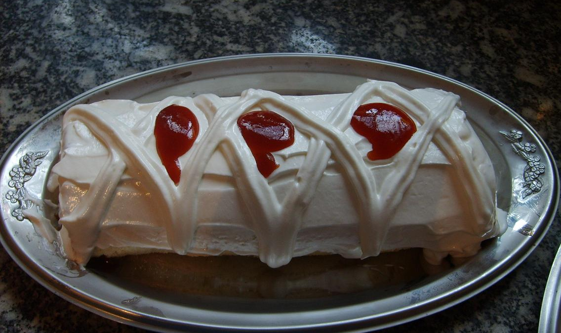Rocambole de goiabada