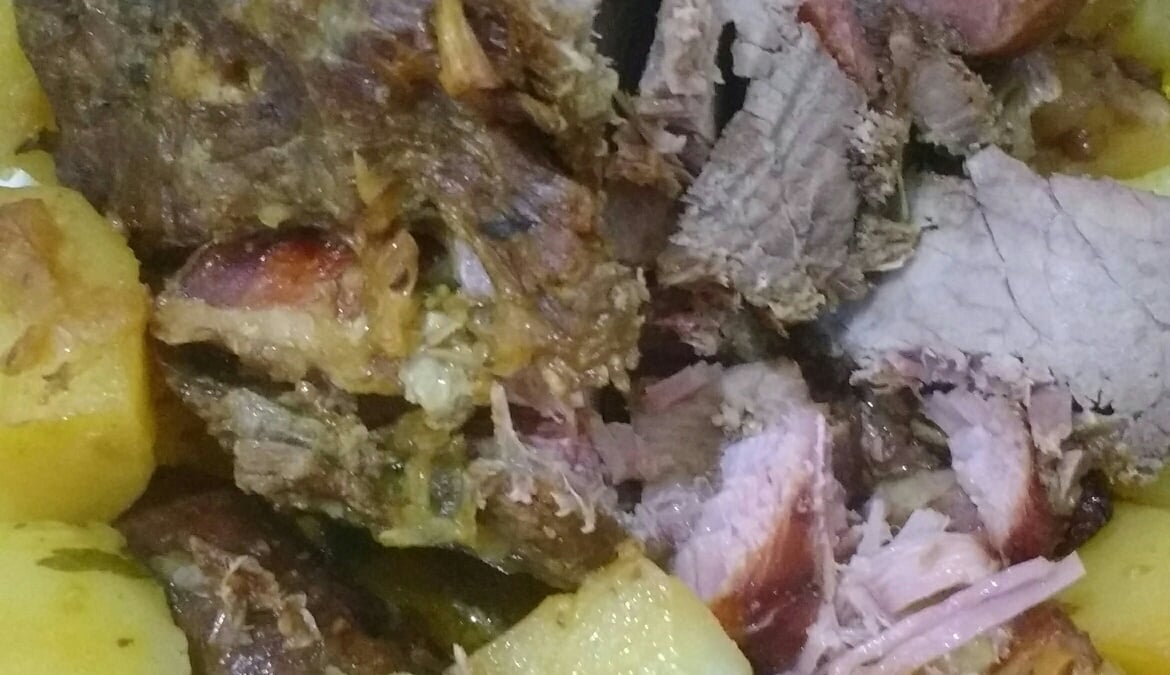 Carne assada suculenta