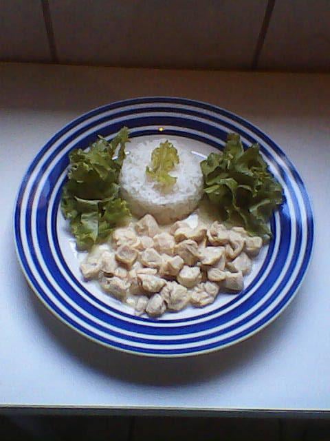 Frango ao molho de iogurte