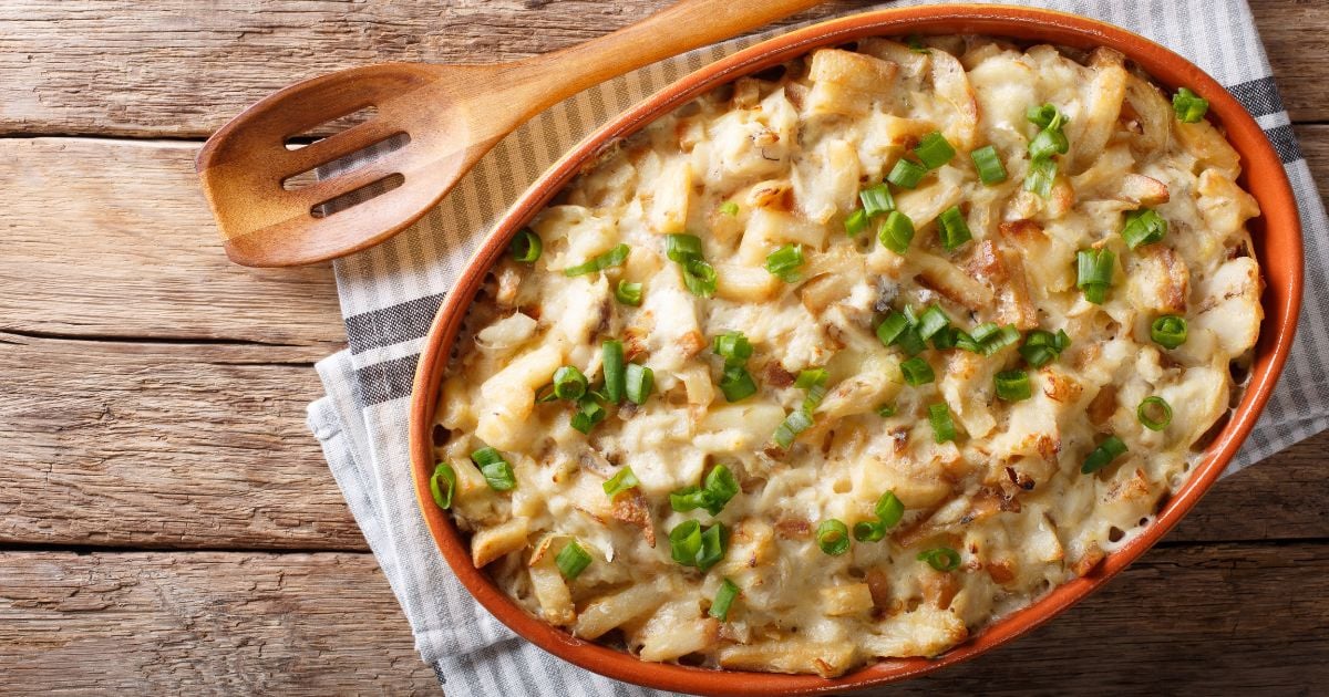 Bacalhau com creme de leite