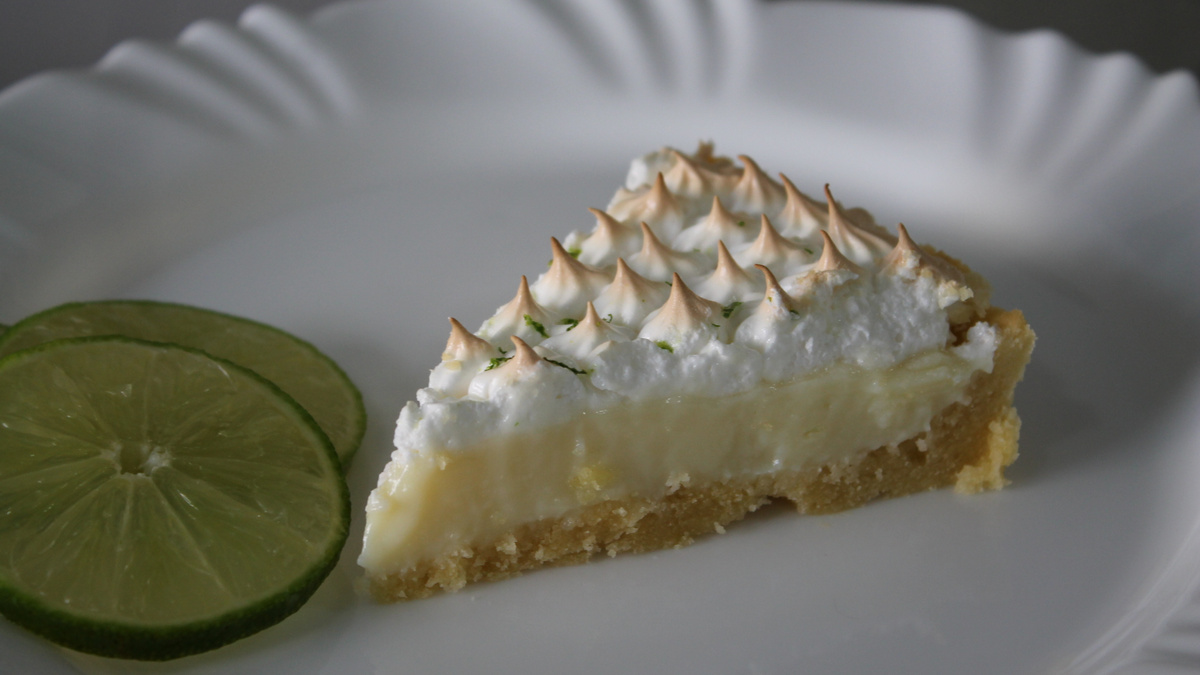 Torta de limão com suspiro