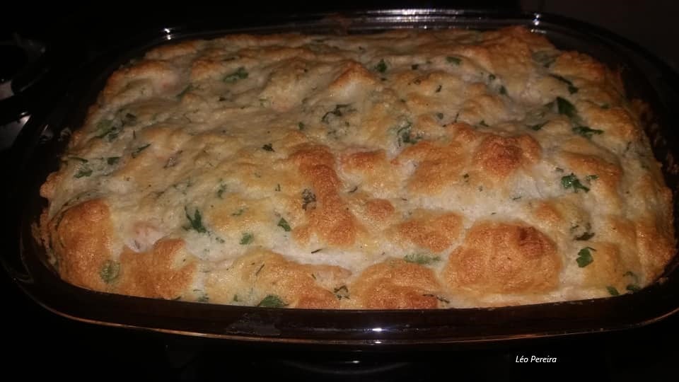 Souflé de camarão
