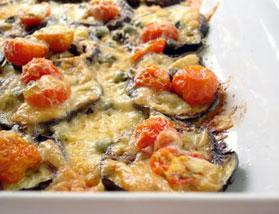 Pizza de berinjela