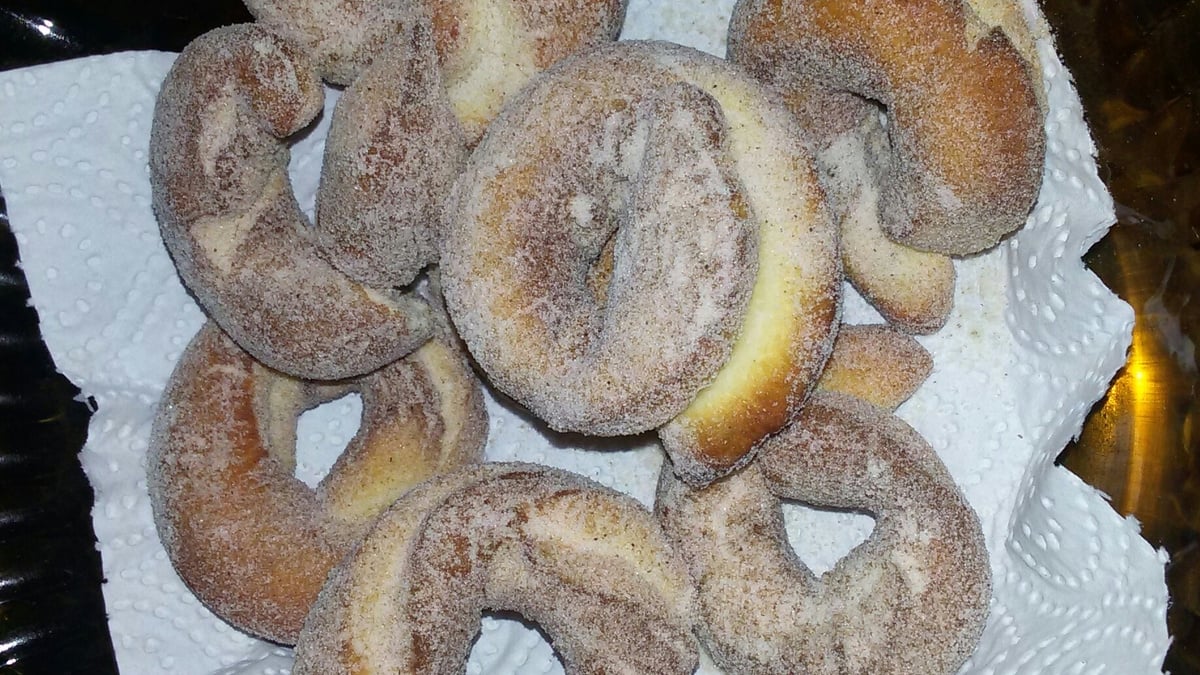 Bolinho de chuva de leite condensado