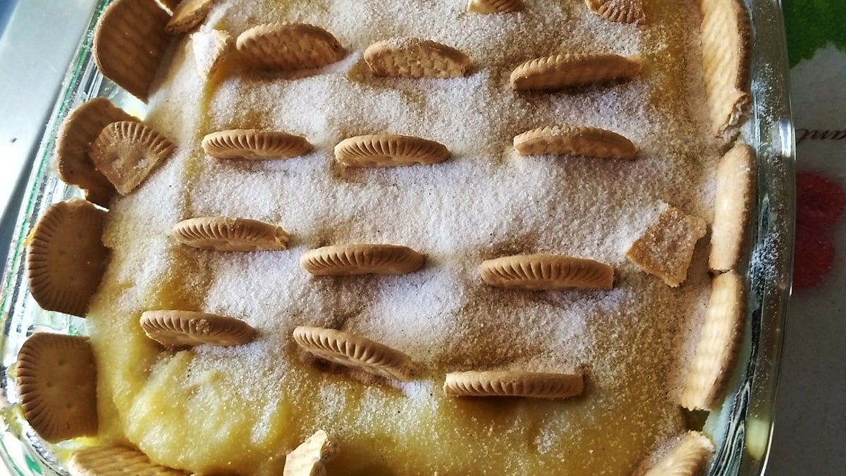 Pavê de banana da Dani