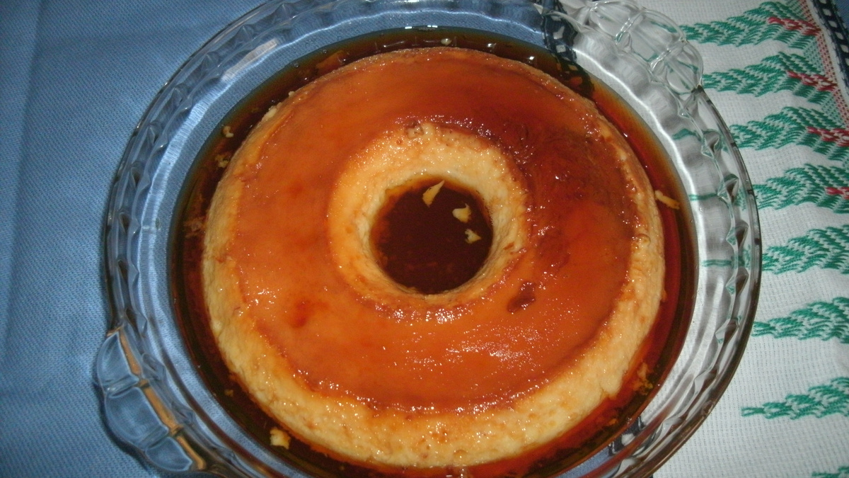 Pudim de leite em pó