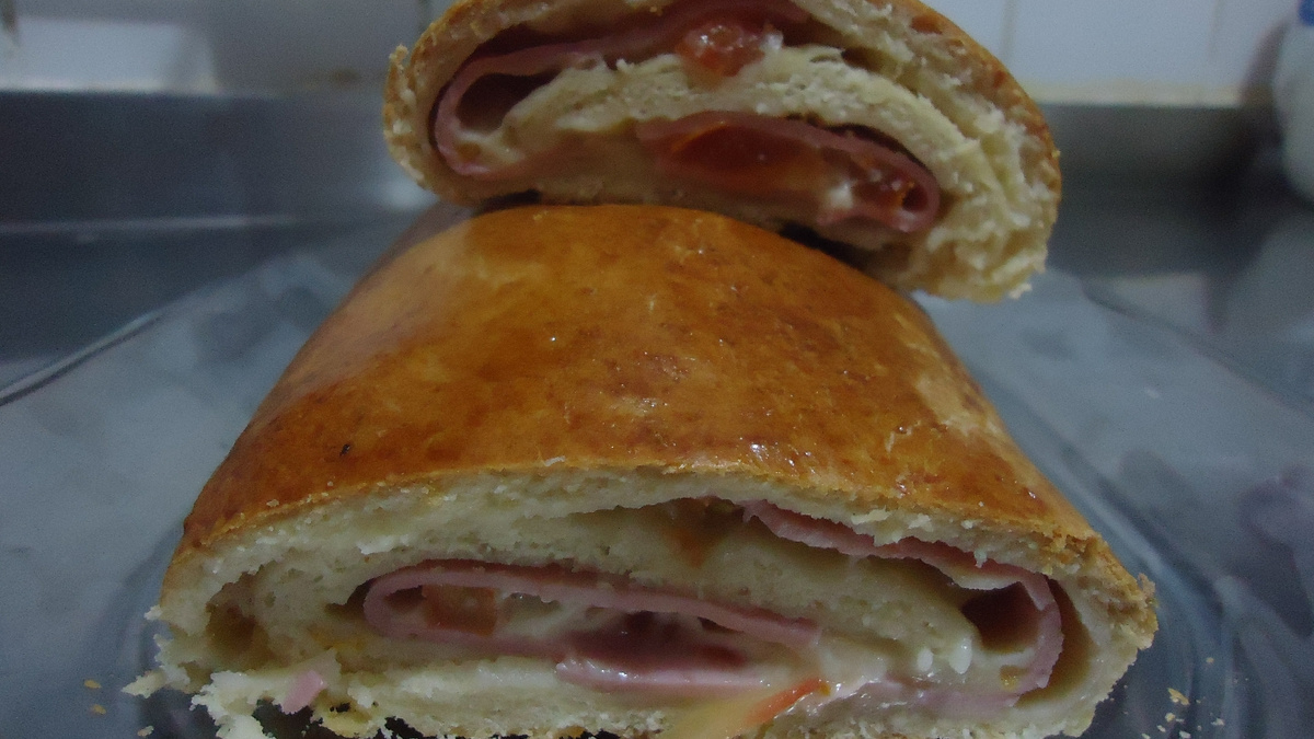 Pão Caseiro Recheado
