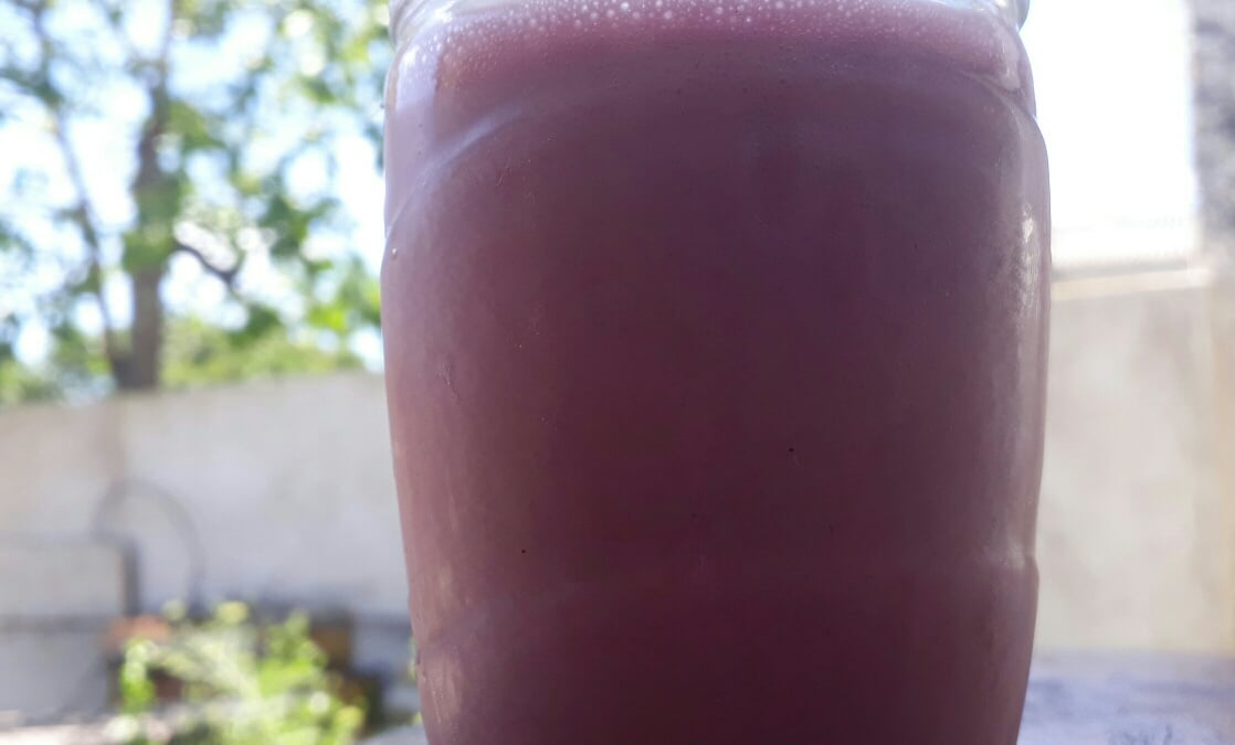 Batida de Vodka com Suco