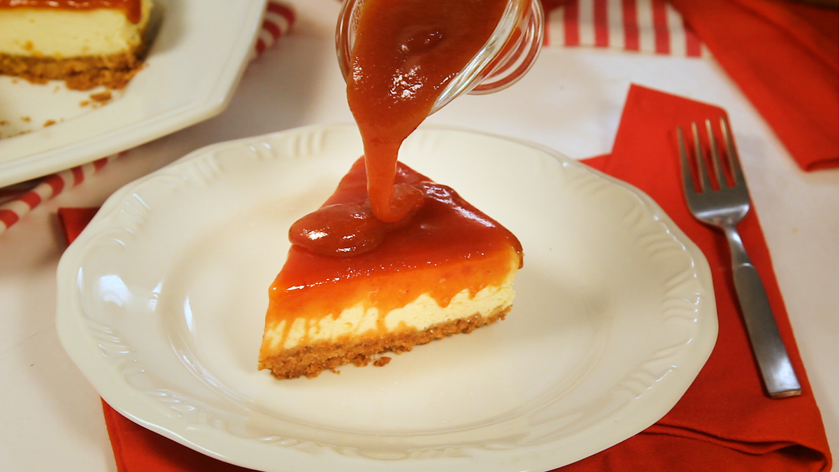 Cheesecake Romeu e Julieta