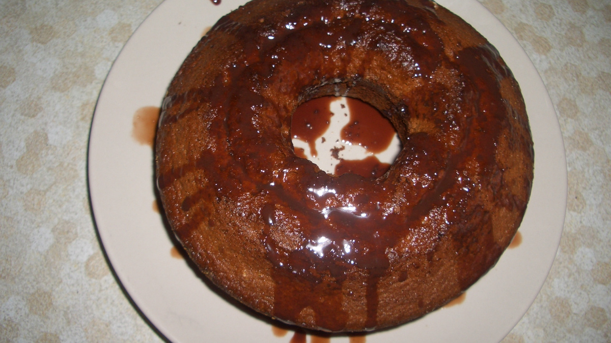 Bolo de chocolate com iogurte
