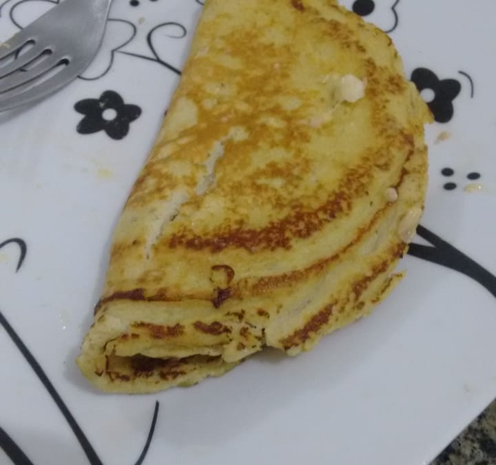 Panqueca low carb (massa de banana)