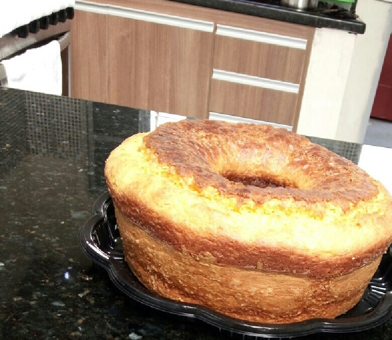 Bolo de milho verde da roça
