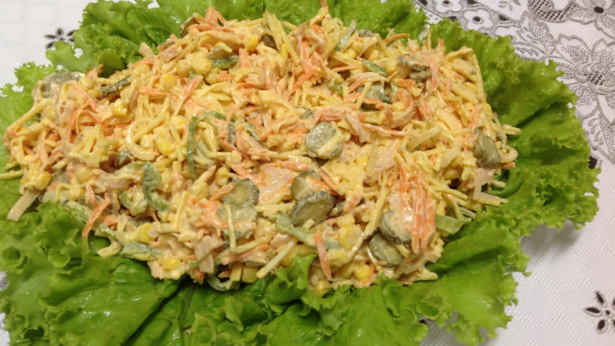 Salpicão de frios delicioso