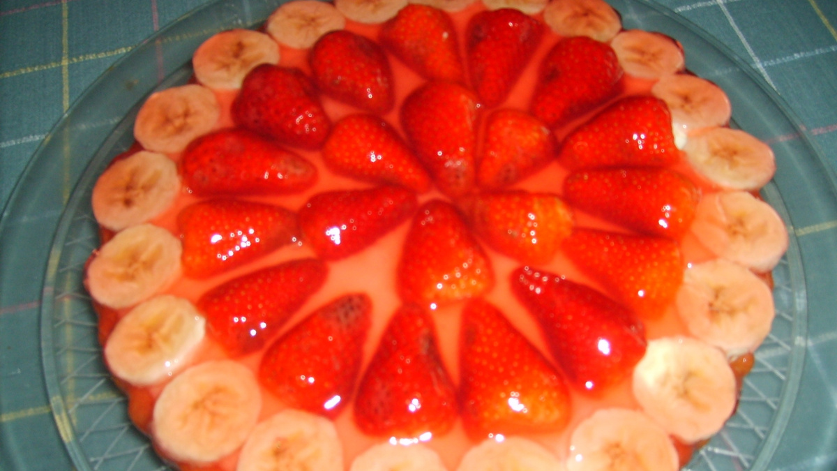 Bolo de frutas sucesso total