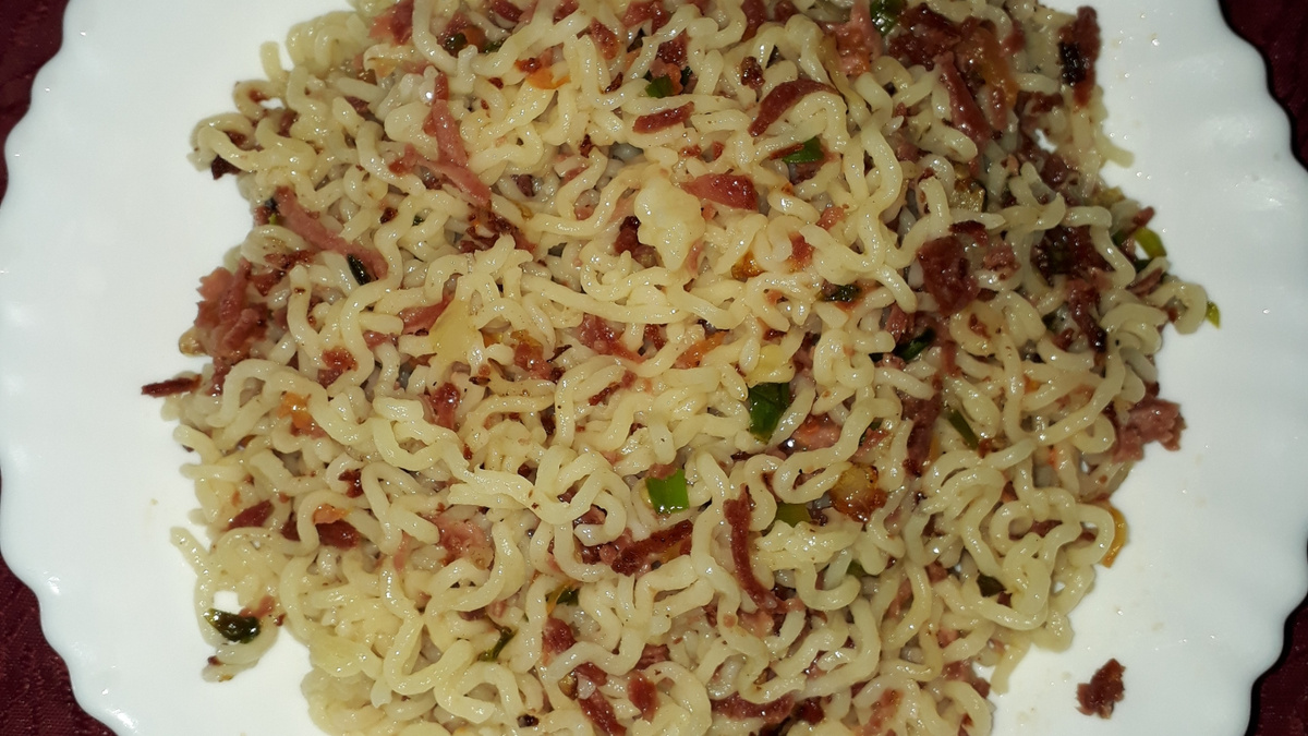 Macarrão instantâneo nutritivo