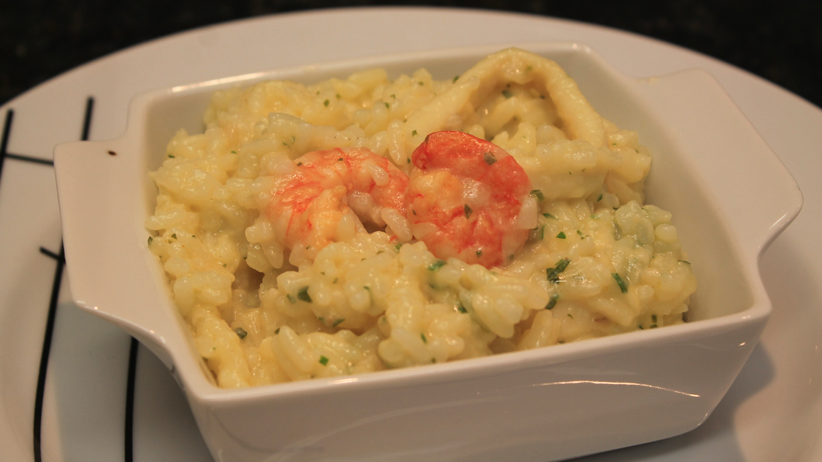 Arroz com frutos do mar