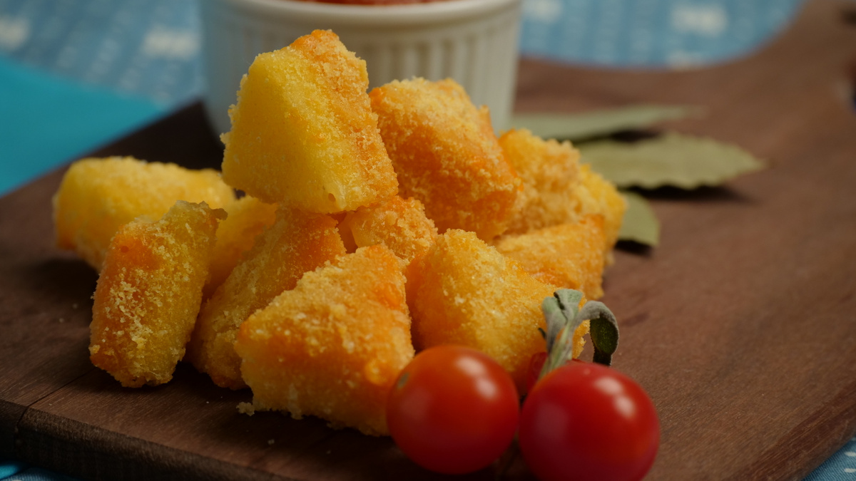 Queijo empanado