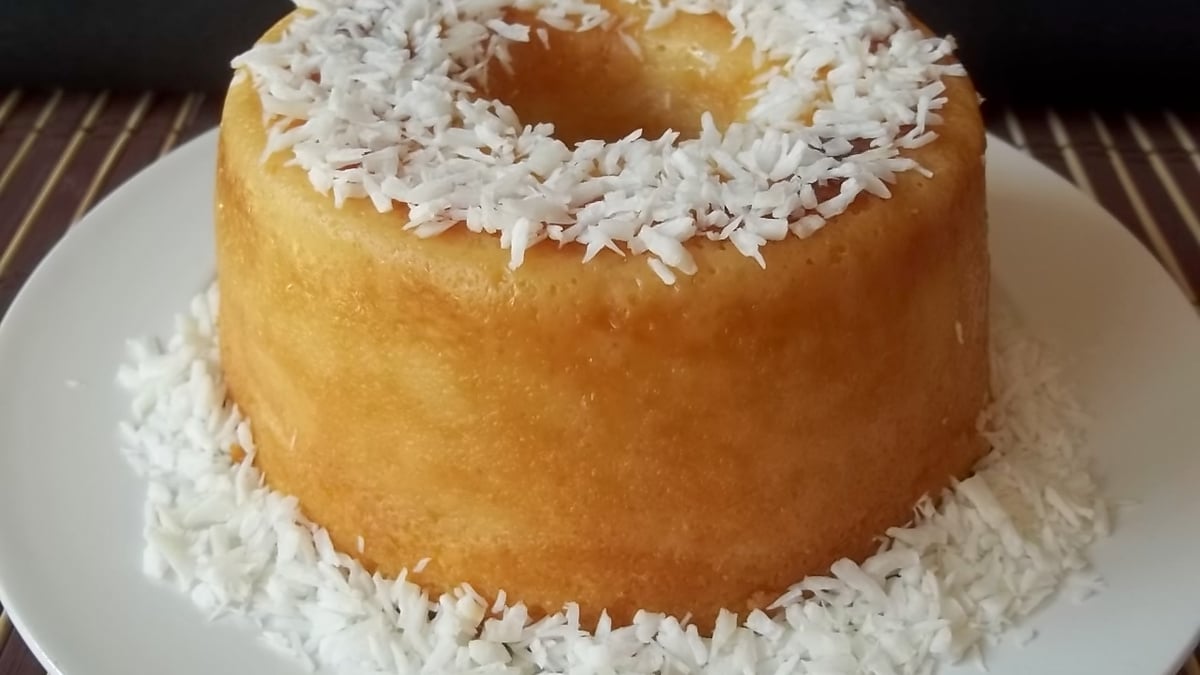 Bolo queijadinha